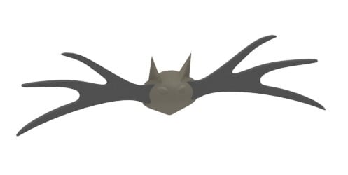 Jack Skellington Bat Bow Tie (Nightmare Before Christmas)