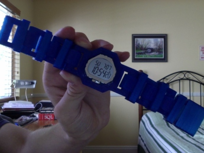 Modular 3D-Printable Watch Prototype