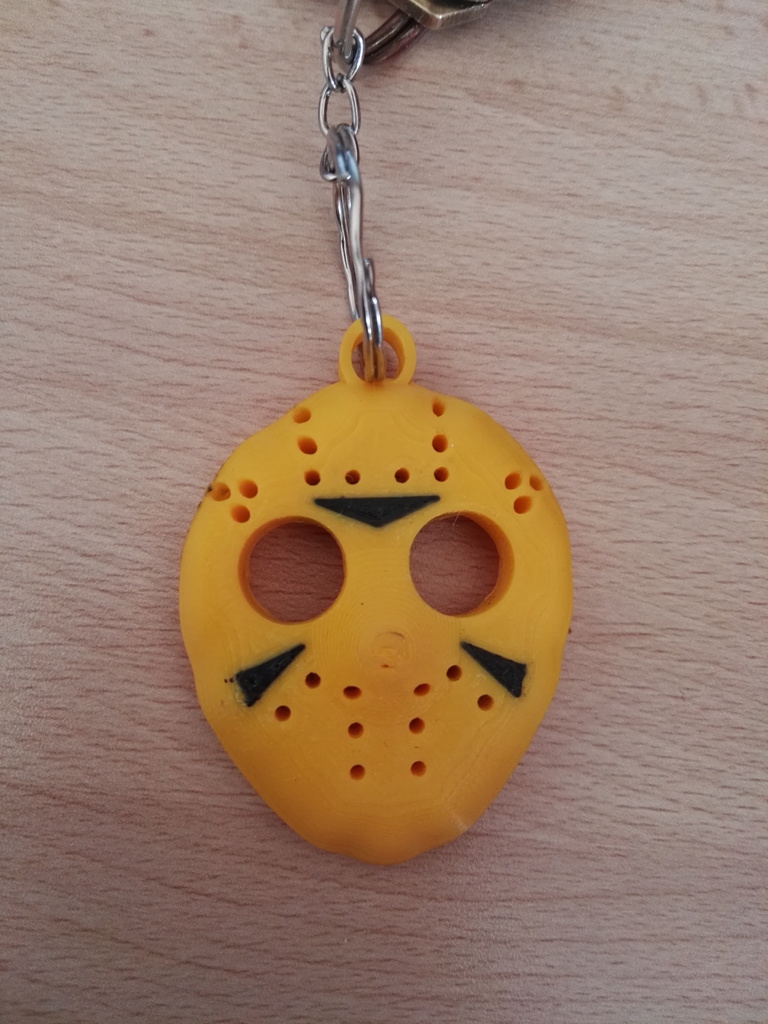 Keychain Friday the 13th mask
