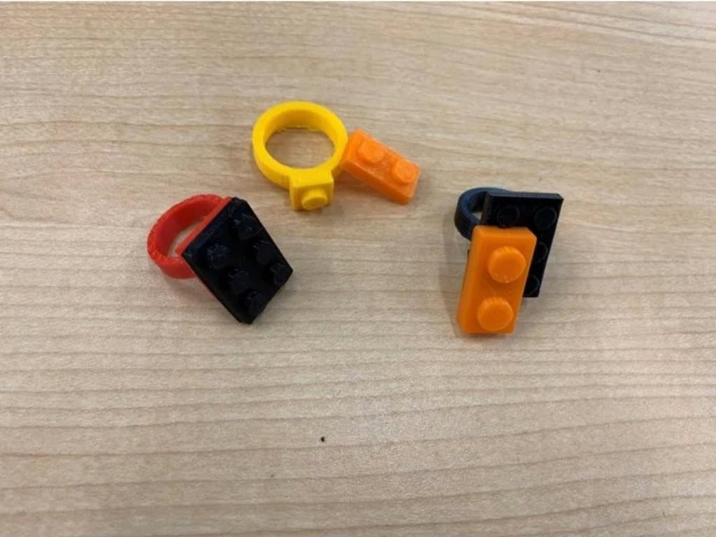 Customizable Lego Ring