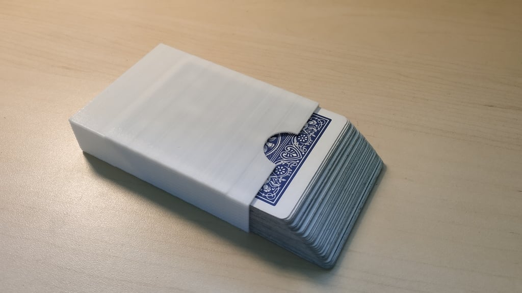 Card deck box
