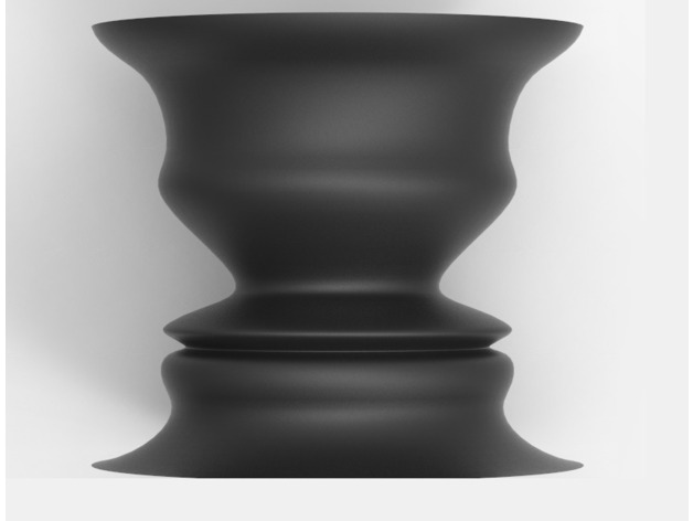 Face Illusion Vase