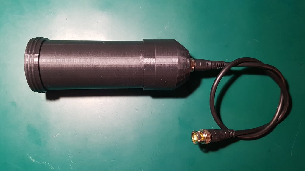 Hamamatsu R9420-20 photomultiplier tube casing with BNC 