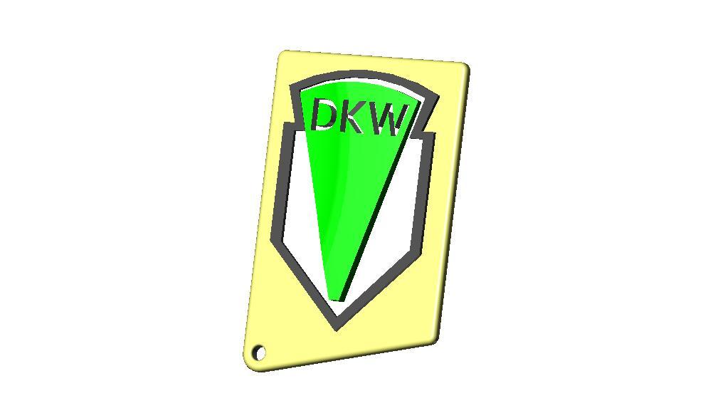 DKW logo/keyring