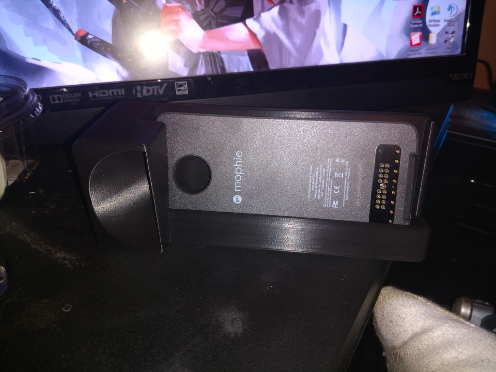 Passive Amp for a Moto Z Force with the Mophie battery mod