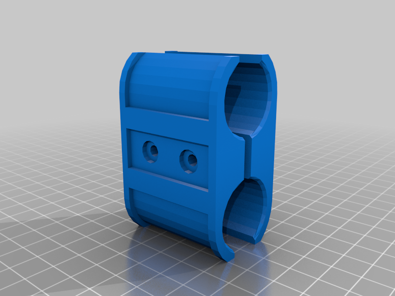 Flashlight mount for TOZ-34