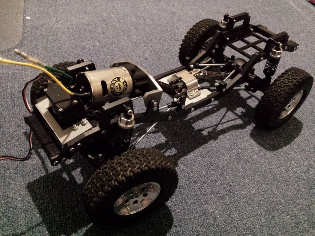 RC Jeep JK Chassis complete scale RC Car kit 1/10