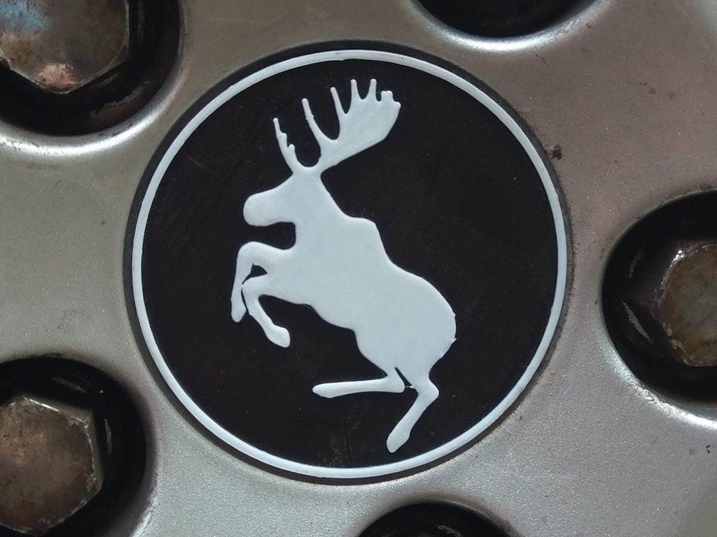 Volvo Prancing Moose Wheel Hub Center Cap