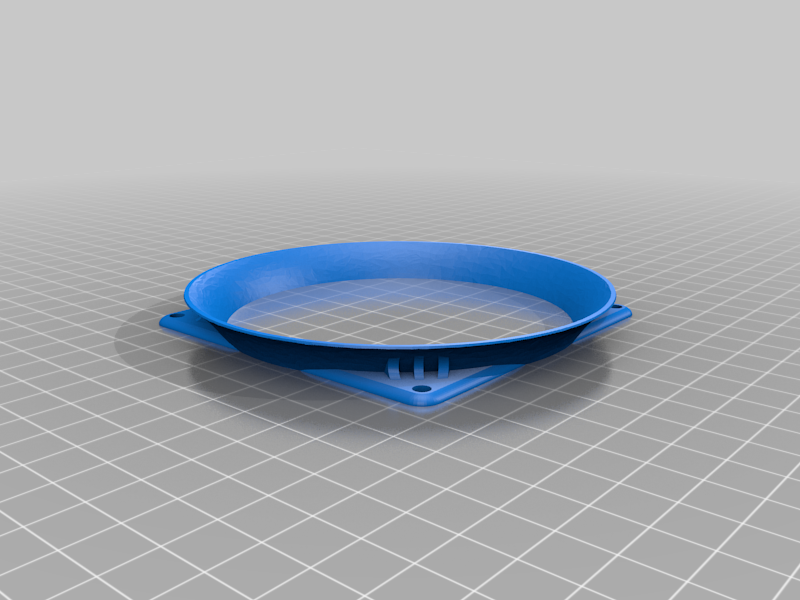 92mm fan velocity stack