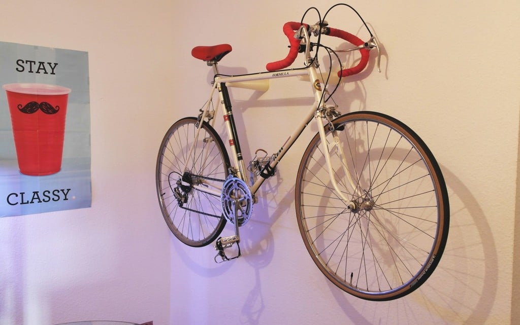 Bicycle wall mount