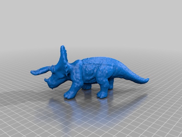 Triceratops Scanned With Multiscan
