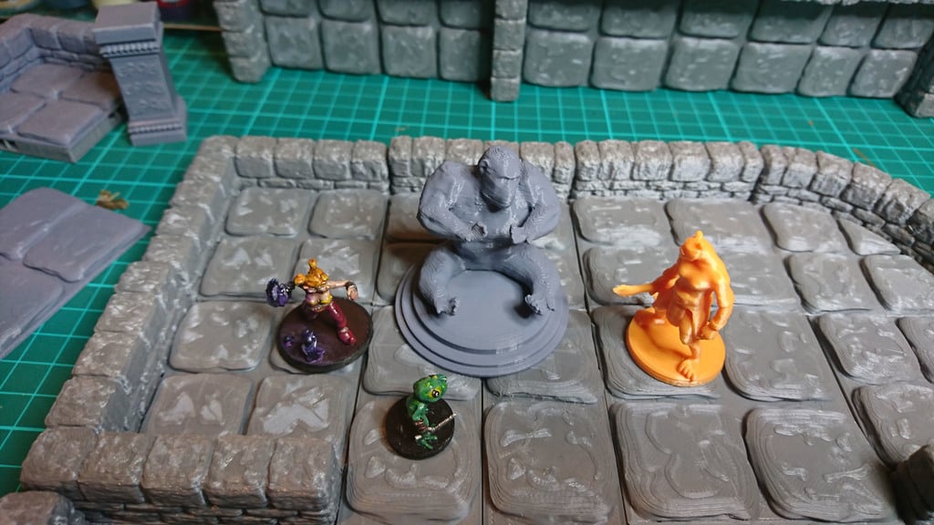 D&D Scenery: Monkey Statue for Tomb of Annihilation