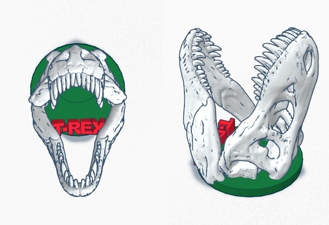 T-Rex Pen Holder
