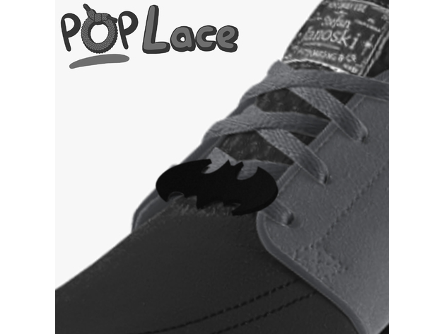 Batman Logo Accessory For Shoe Lace Poplace