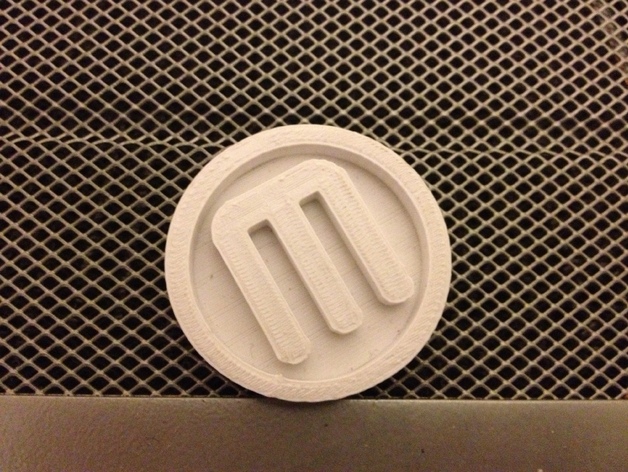 MakerBot Coin - OpenSCAD DXF Extrusion