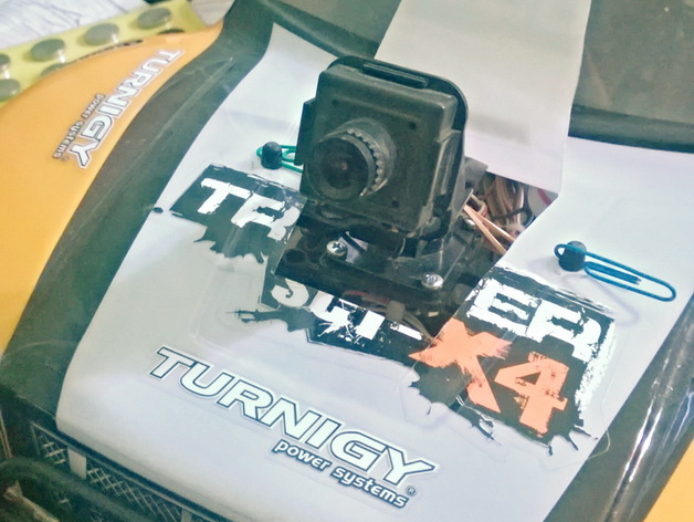 FPV Camera holder for Turnigy car from hobbyking