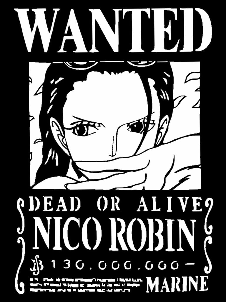Wanted poster Nico Robin