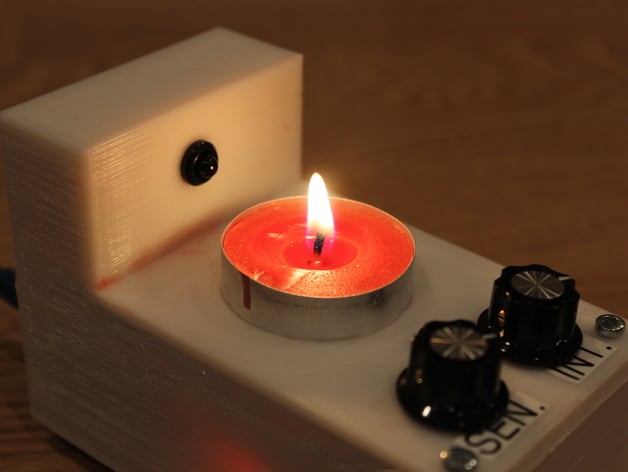 Flame Controlled MIDI Controller