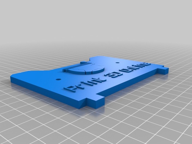 Print 3D Online Replicator 2 Backplate