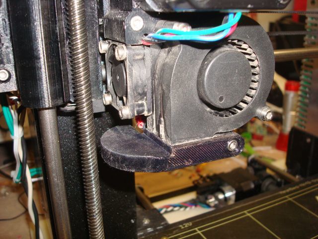 Part Cooling duct mod for Prusa i3 Mk2 