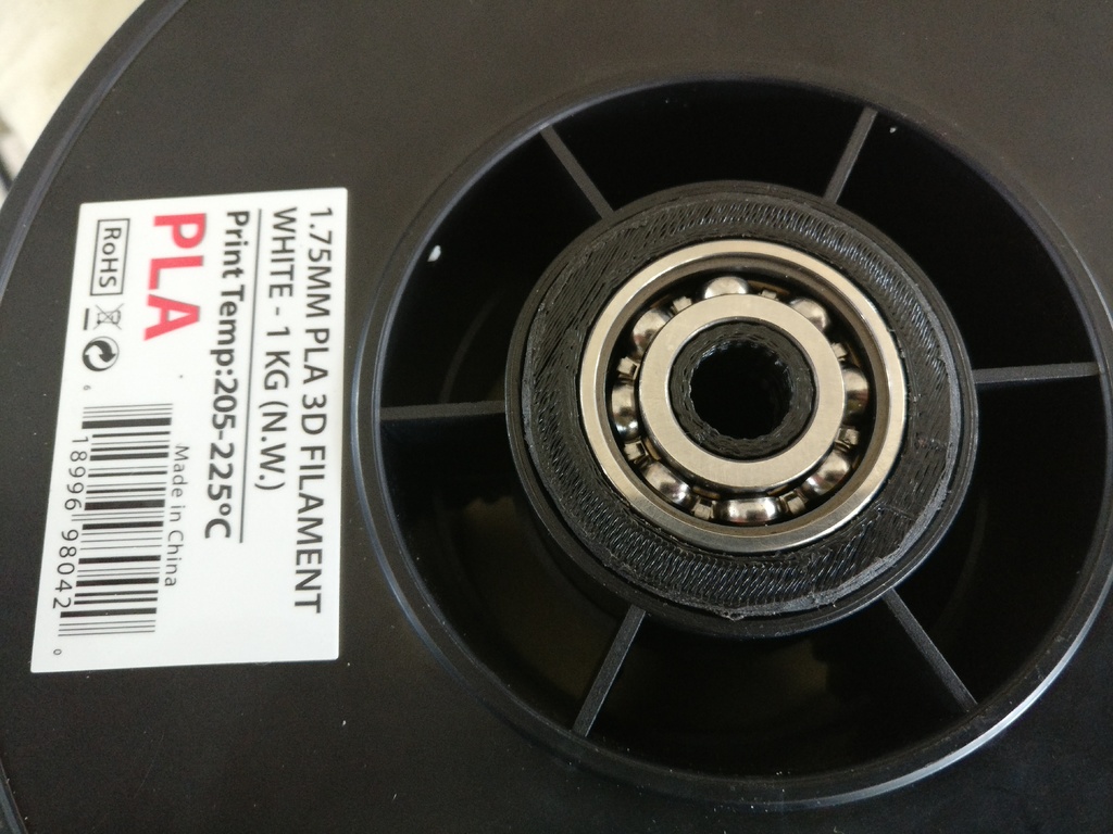 Inland Filament Spool Holder (6203 / C3 Bearing) 