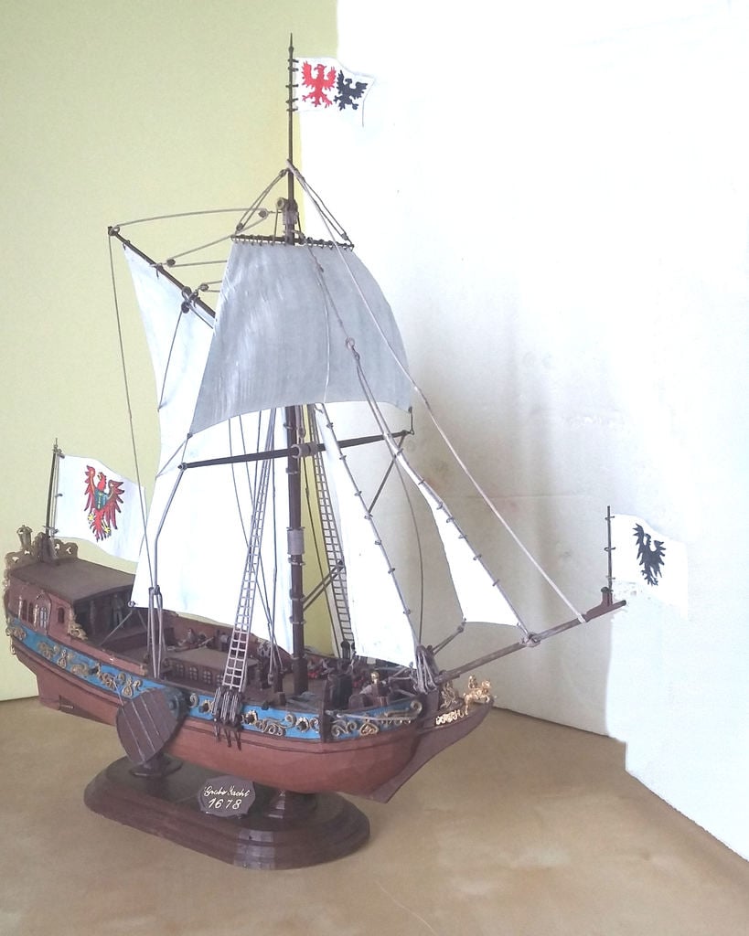 nave GROBE yacht olandese del 1600