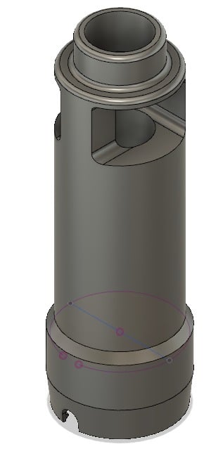 Airsoft AK Flash Hider(24mm)