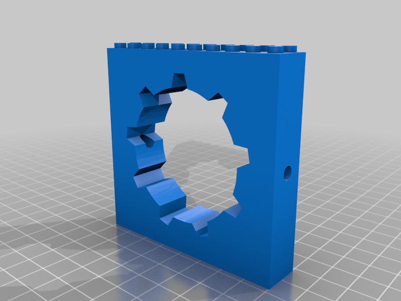 Lⅇgo Fallout Vault Door & Rail (Project Lⅇgo Vault)