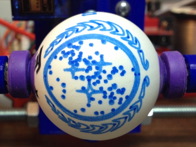 United Federation of Planets Eggbot Ornament