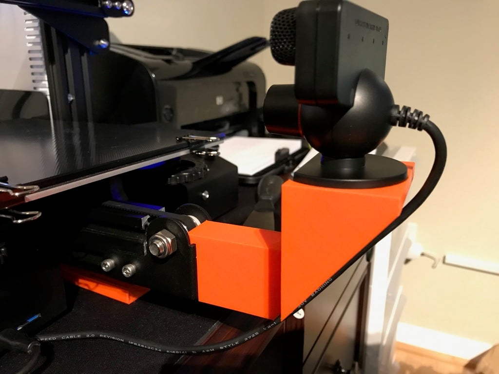 Playstation camera mount for Creality Ender-3
