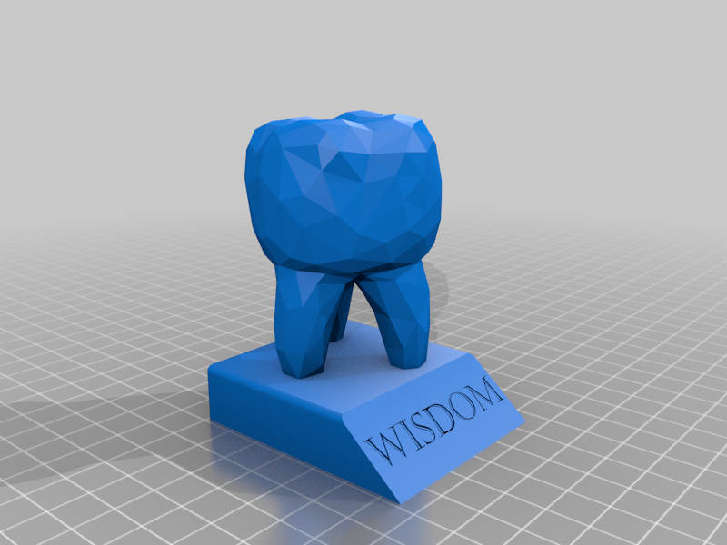 Wisdom Tooth (Combined as one piece)