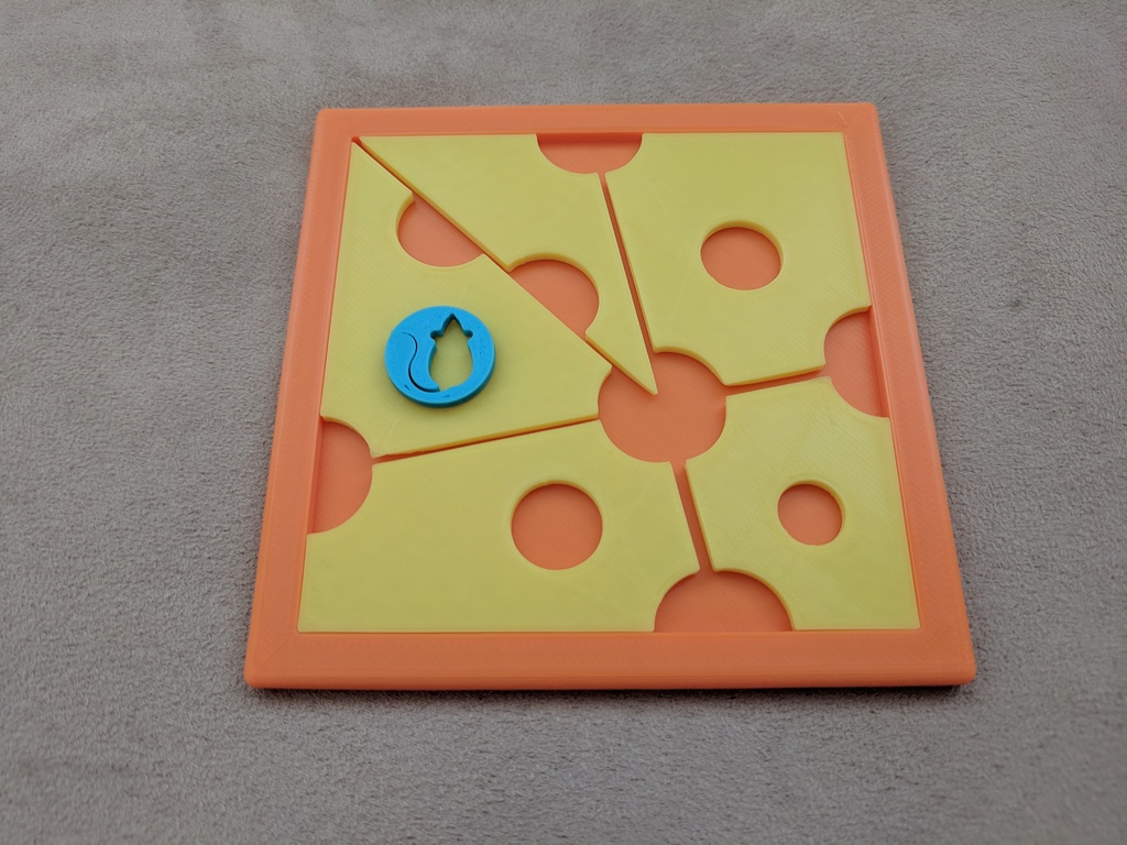 Katsunou cheese puzzle by Hanayama