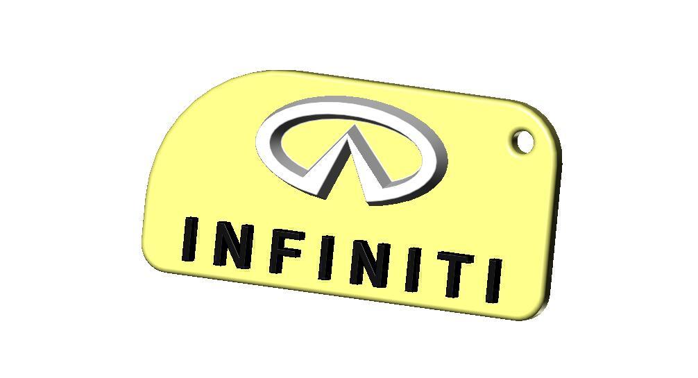INFINITI logo/keyring