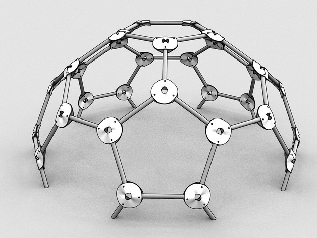 Quick Geodesic Dome Connector