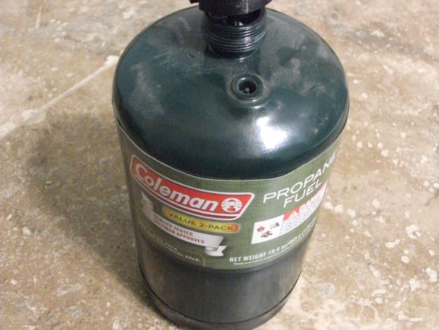 Coleman propane tank discharge plug