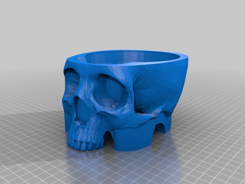 Skull Planter