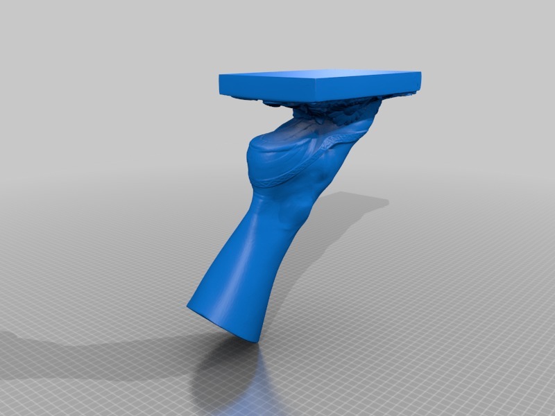Modification to "3D scan of Right Foot of the Dancer Fanny Elssler" by oliverlaric