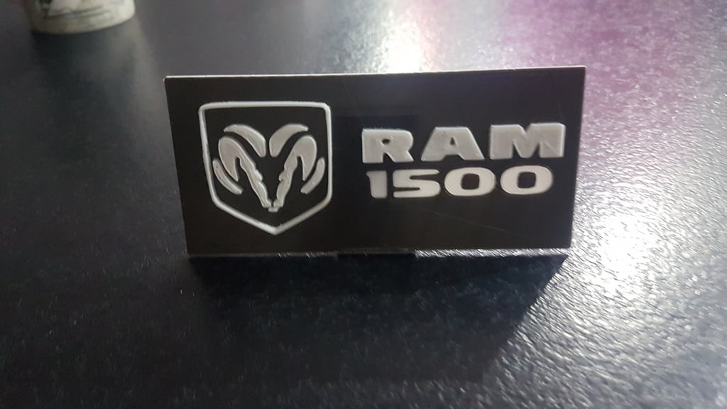 Dodge Ram 1500 Logo Sign