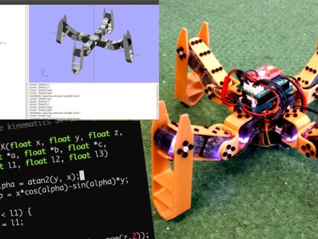 Spidey: an open-source parametric robotics platform