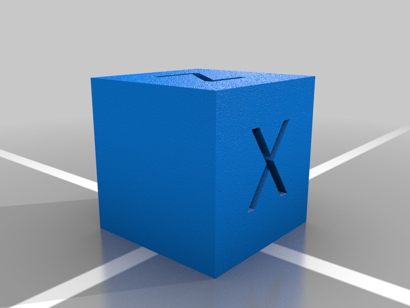 Calibration Cube 1.5 x 1.5