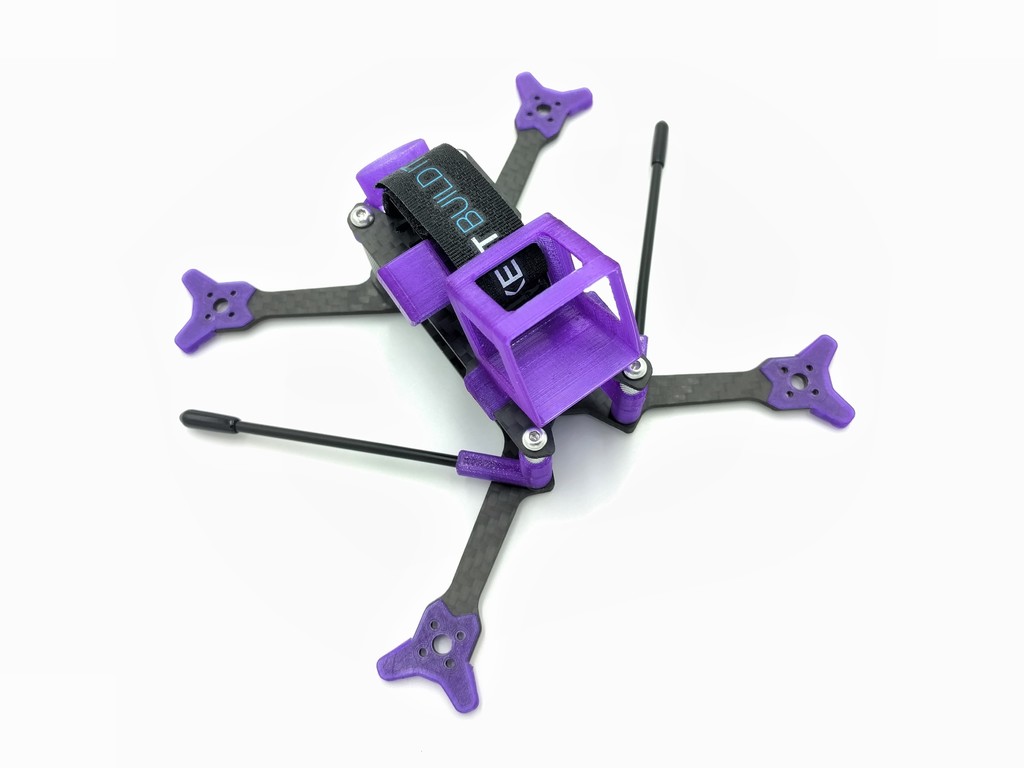 Rotorious FPV Zoot SQ12 & Firefly HD DVR Camera Mount