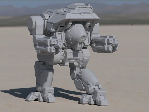 Image of DWF-Prime Dire Wolf for Battletech