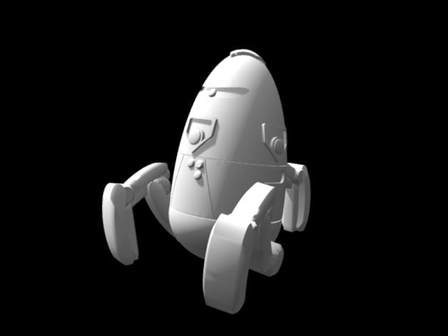 Image of Zyntari Security Robot (28mm/Heroic scale)