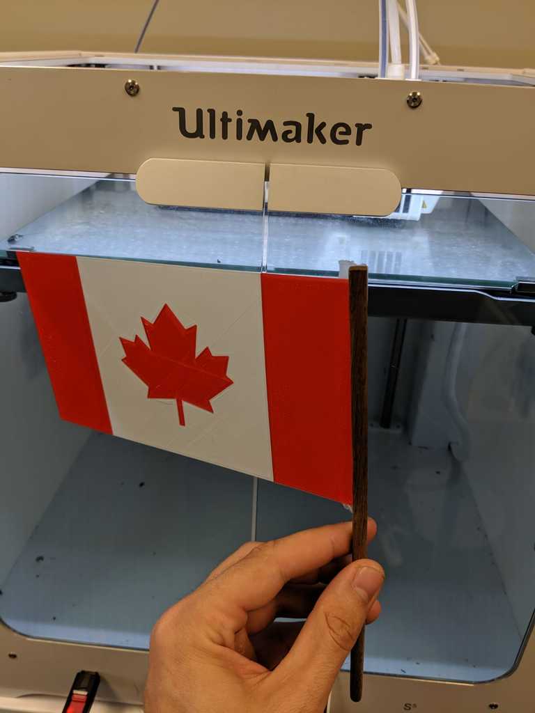 Canadian flag by Shop3D.ca