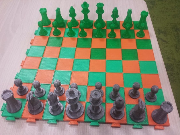 Modular boards for Chess and Checkers