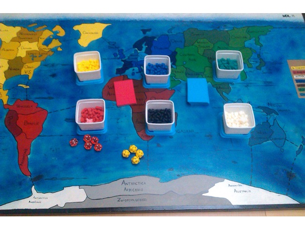 Risk! board game pawns