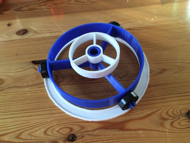 Flat filament spool roller