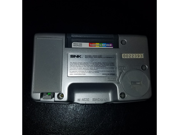 Neo Geo Pocket Battery Cover