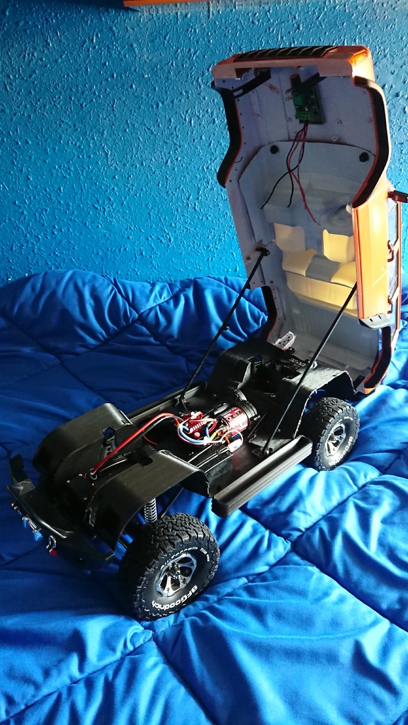 Pro-line bumpers supports