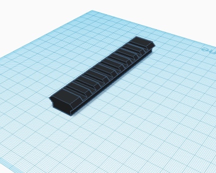 Tactical Rail (WITH REAL DIMENSIONS)
